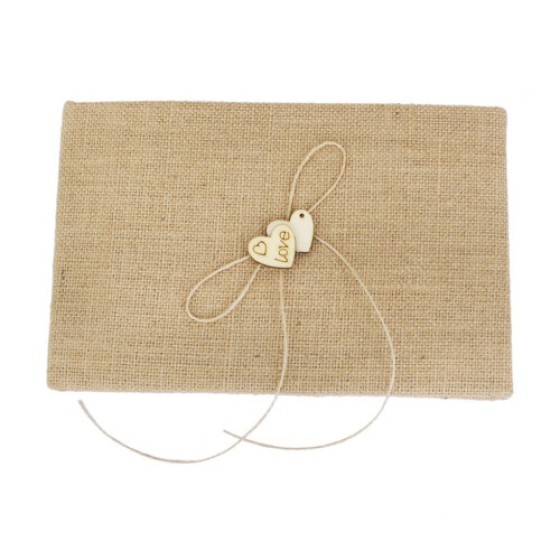 Jute Village Wedding Guest Book